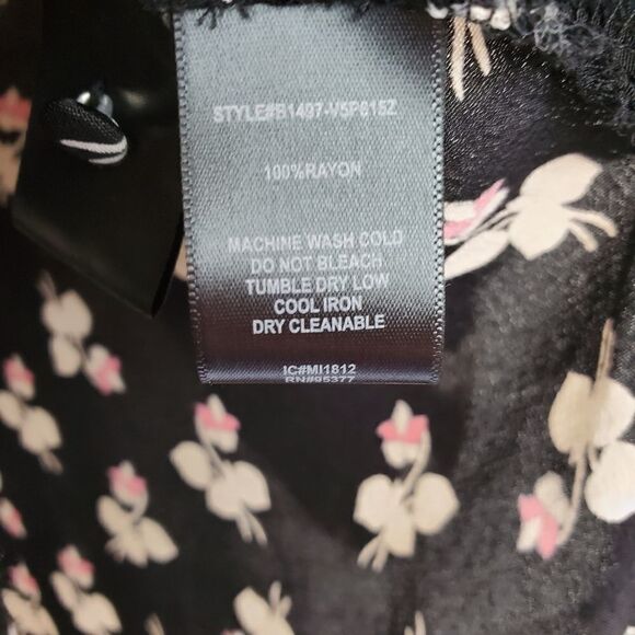 Sanctuary alia button up floral print rayon top - Picture 7 of 8